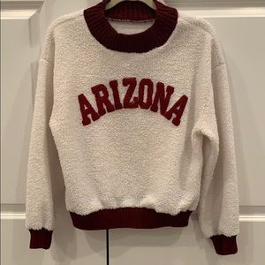 Fuzzy vintage Arizona sweater